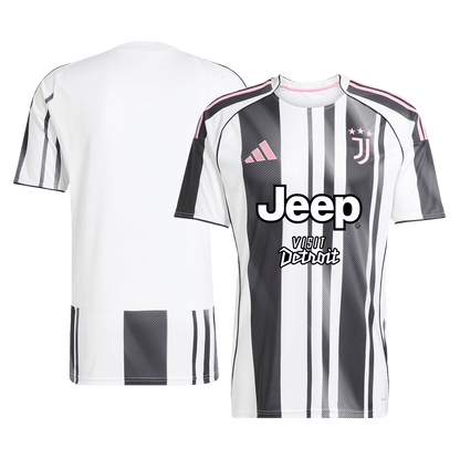 Juventus Tröja Hemmaställ 2025/26 Svart & Vitt-13