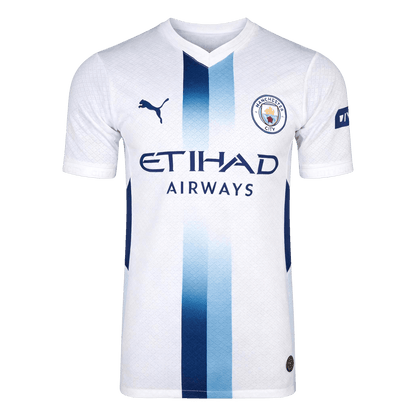 Manchester City Tröja HAALAND #9 2026/27 Tredje Autentisk Vit-2