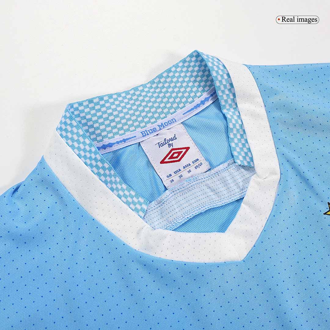 Manchester City Hemmatröja 2011/12 Retro Tröja
 Blå
