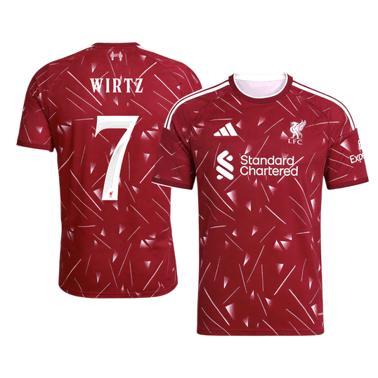 WIRTZ #7 Liverpool Tröja 2026/27 Hemma Premium Röd - UCL