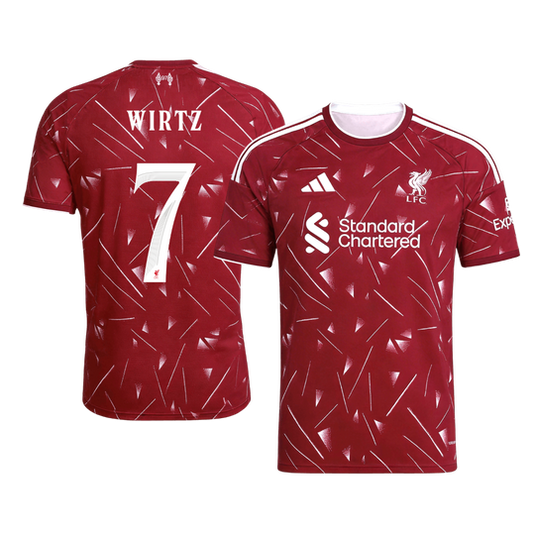 WIRTZ #7 Liverpool Tröja 2026/27 Hemma Premium Röd - UCL