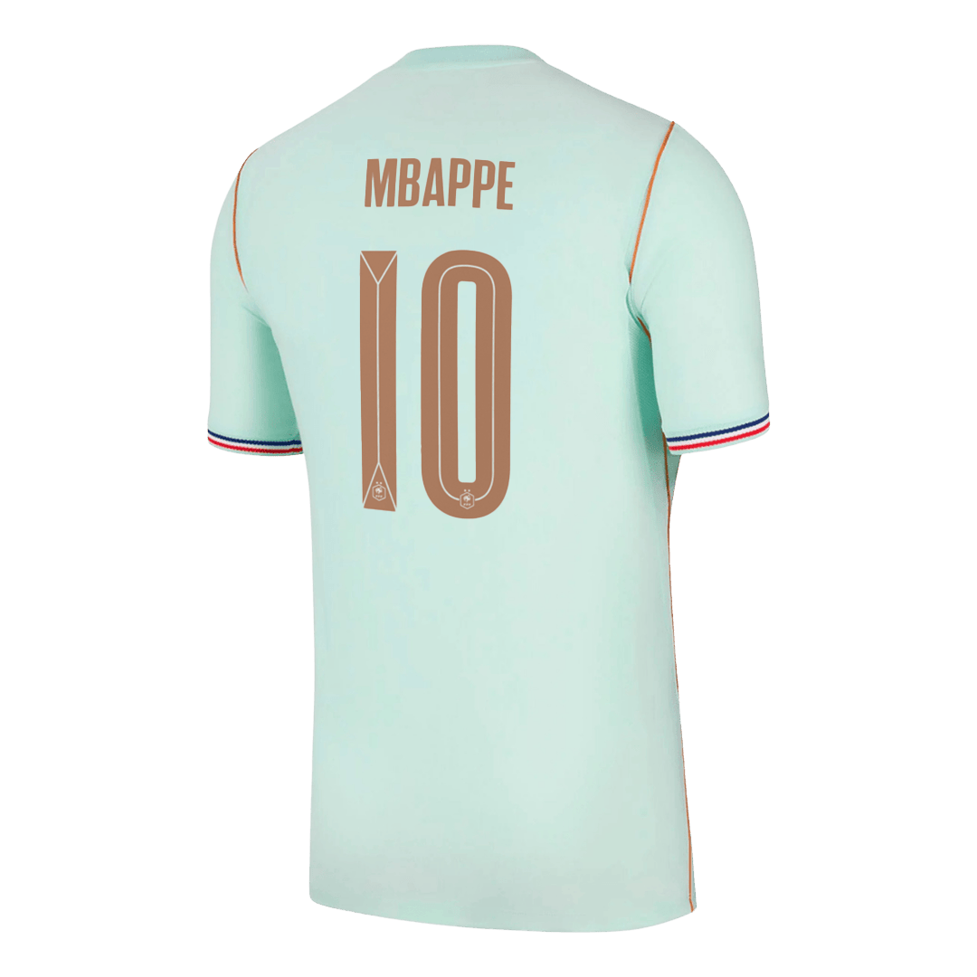 Frankrike Tröja MBAPPE #10 2026 Borta Blå-8