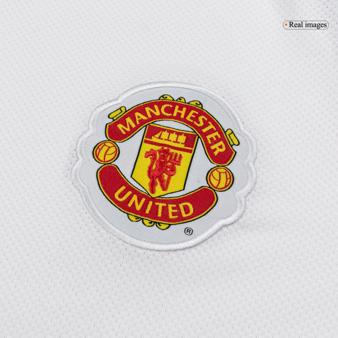 Manchester United Bortatröja 2010/11 Retro Tröja
 Vit