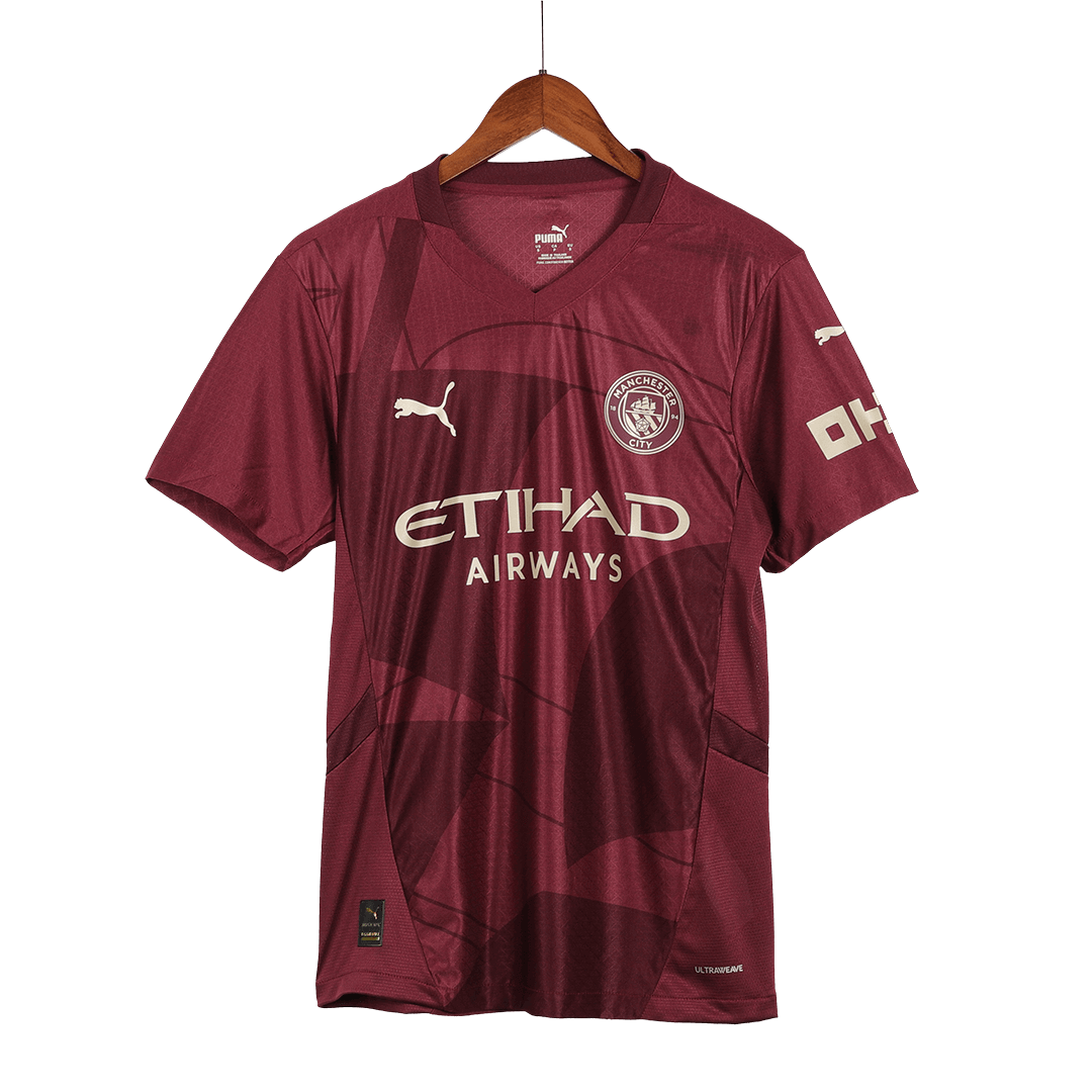 Manchester City Tröja 2024/25 Tredje Röd-12
