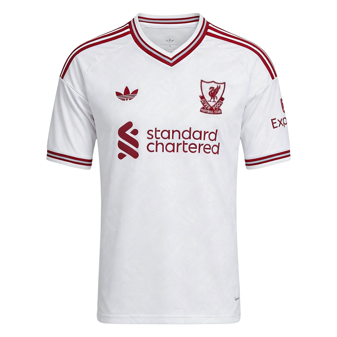 Liverpool Tröja VIRGIL #4 2026/27 Borta Vit