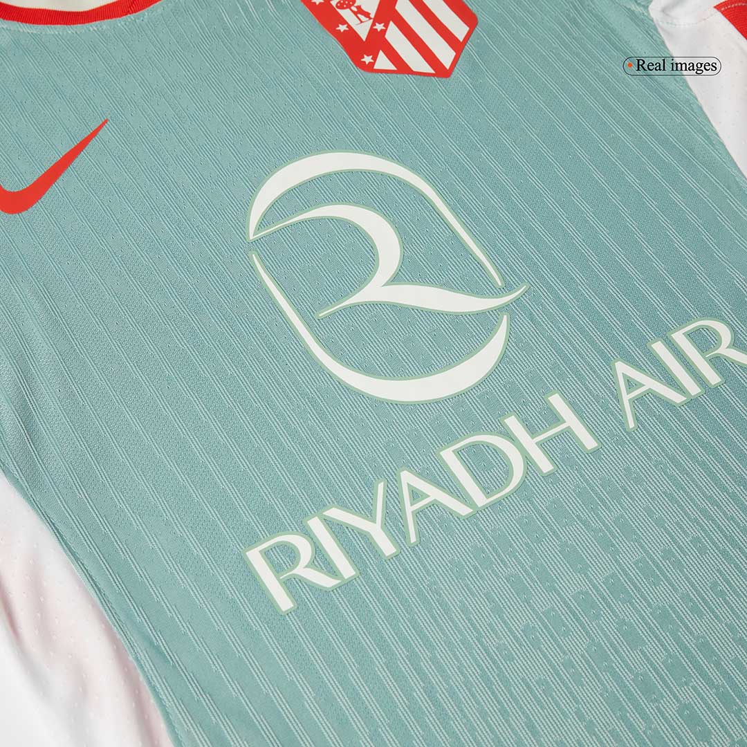 Atletico Madrid Tröja J.ALVAREZ #19 2024/25 Borta Autentisk Grön-6