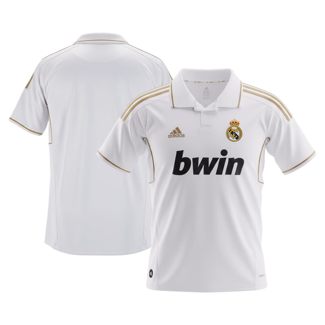 Real Madrid Hemmatröja 2011/12 Retro Tröja
 Vit-9