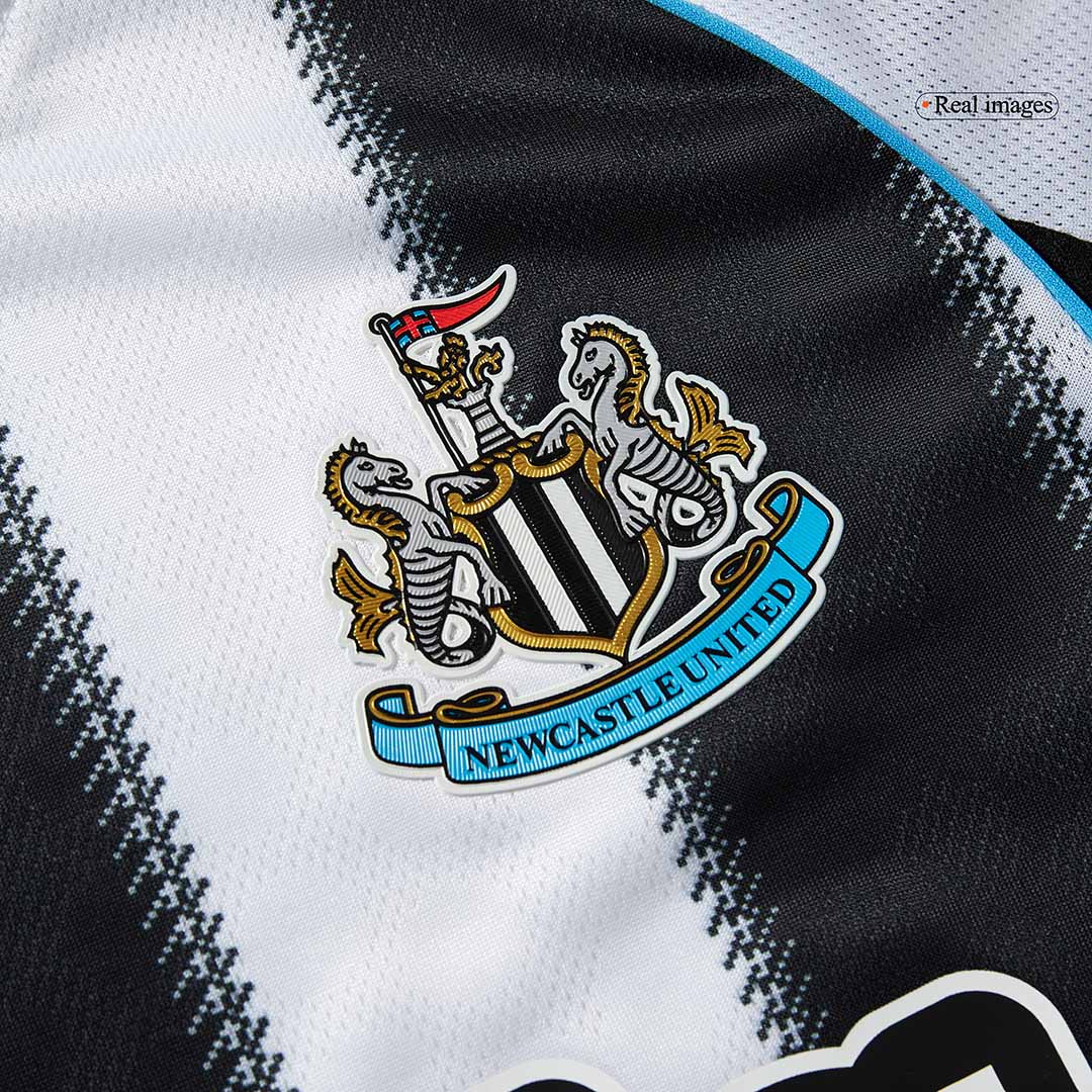 Newcastle United Tröja 2025/26 Hemma Autentisk Svart & Vitt