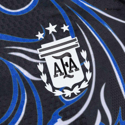 Argentina Tröja J. ÁLVAREZ #9 2026 Borta Autentisk Svart-6