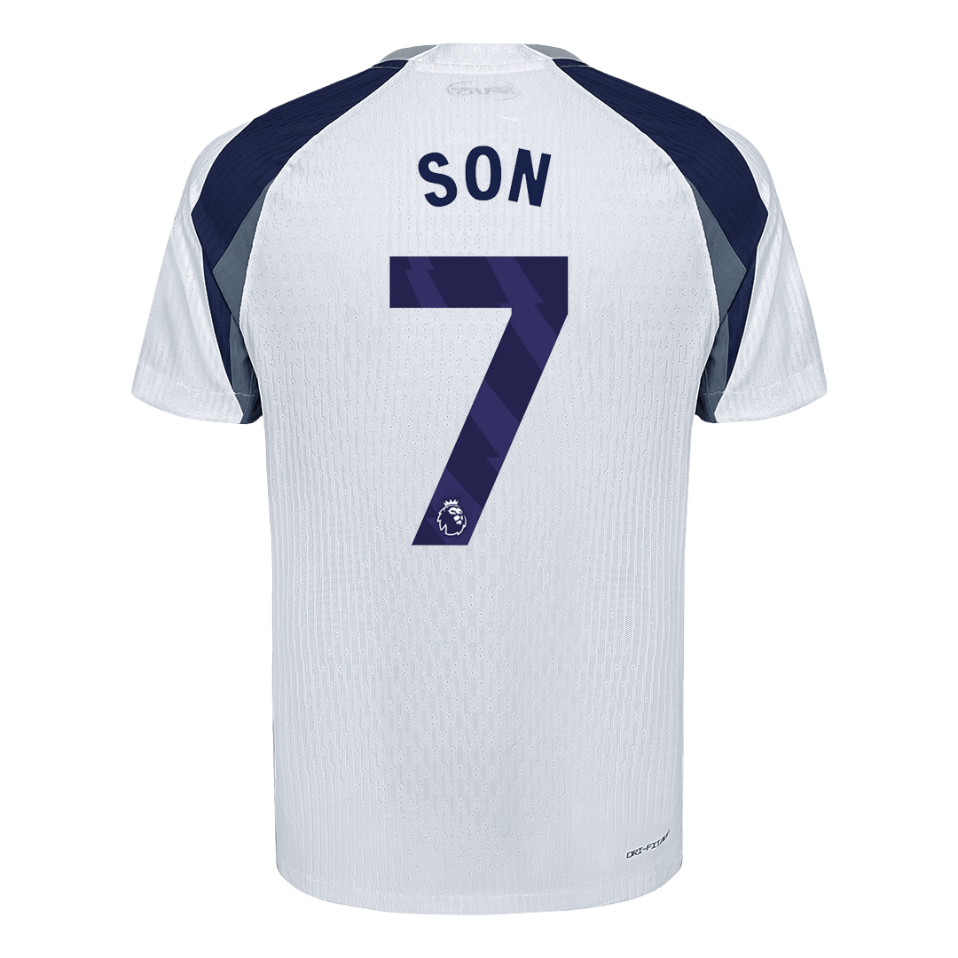 Tottenham Hotspur Tröja SON #7 2025/26 Hemma Vit-9