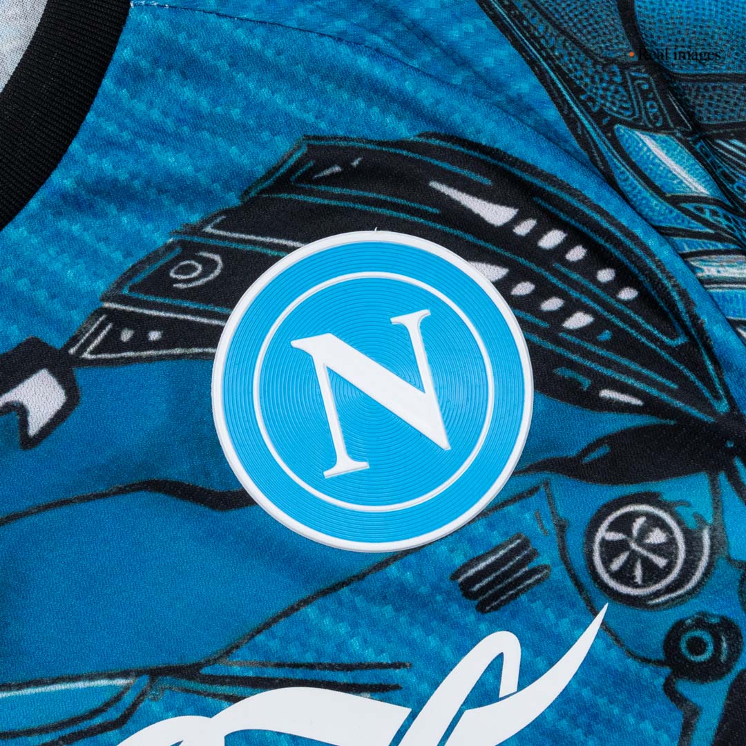 Napoli Tröja 2025/26 Före match Blå