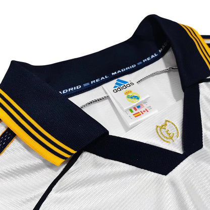RAUL #7 Real Madrid Hemmatröja 1999/00 Retro Tröja
 Vit-9