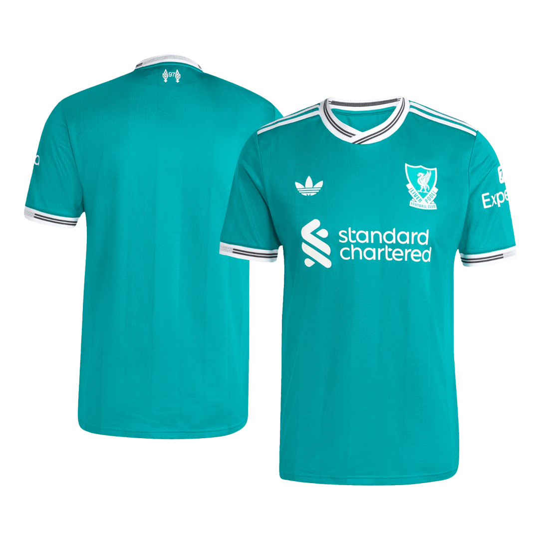 Liverpool Tröja 2025/26 Tredje Grön