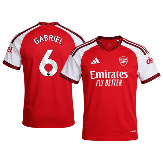Arsenal Tröja GABRIEL #6 2026/27 Hemma Röd