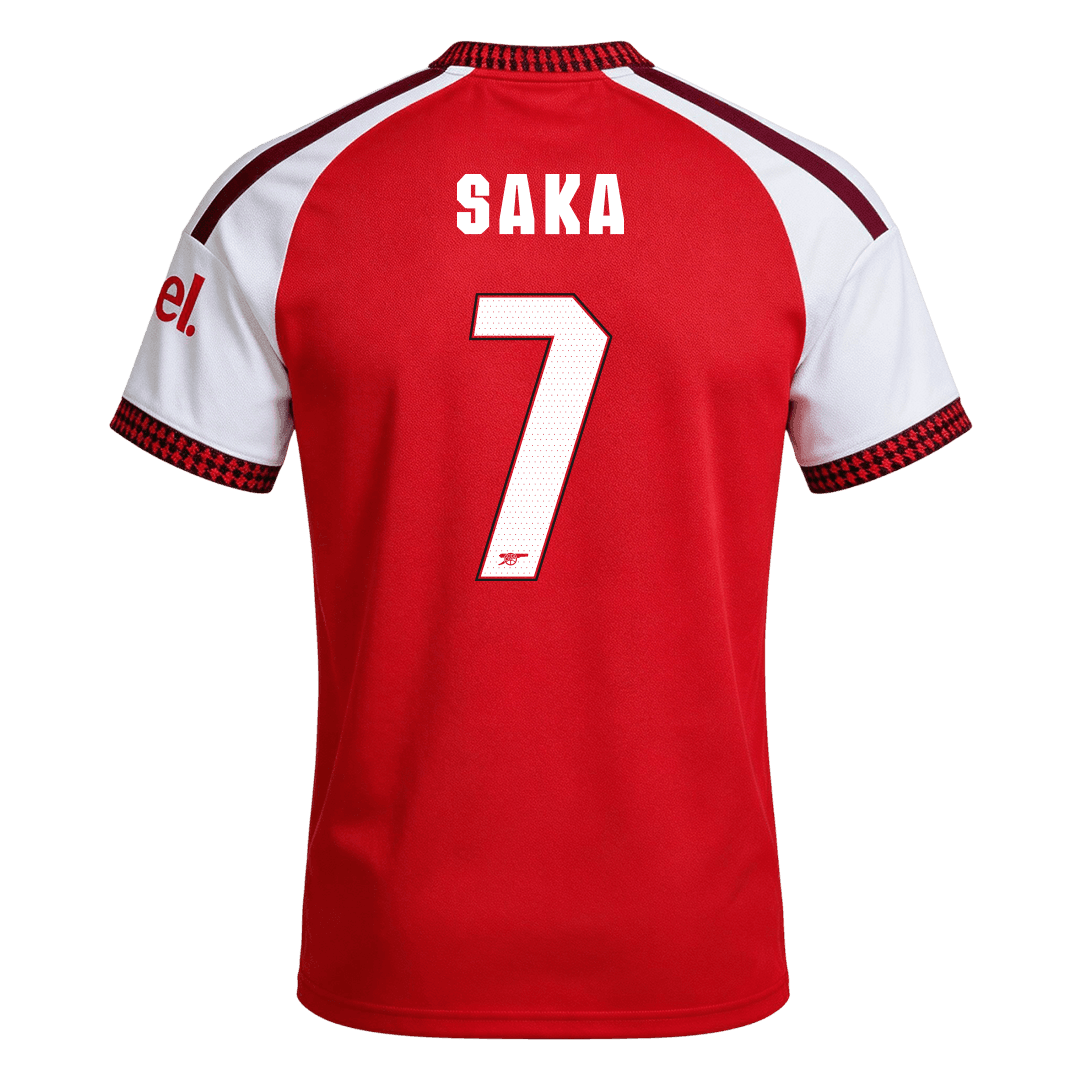 Arsenal Tröja SAKA #7 2026/27 Hemma Röd - UCL