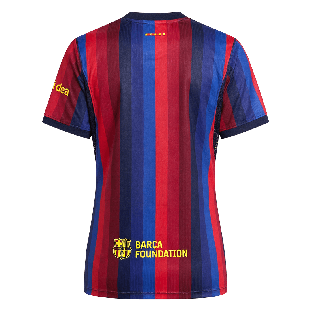 Barcelona Tröja 2026/27 Hemma Röd & Blå Dam-3