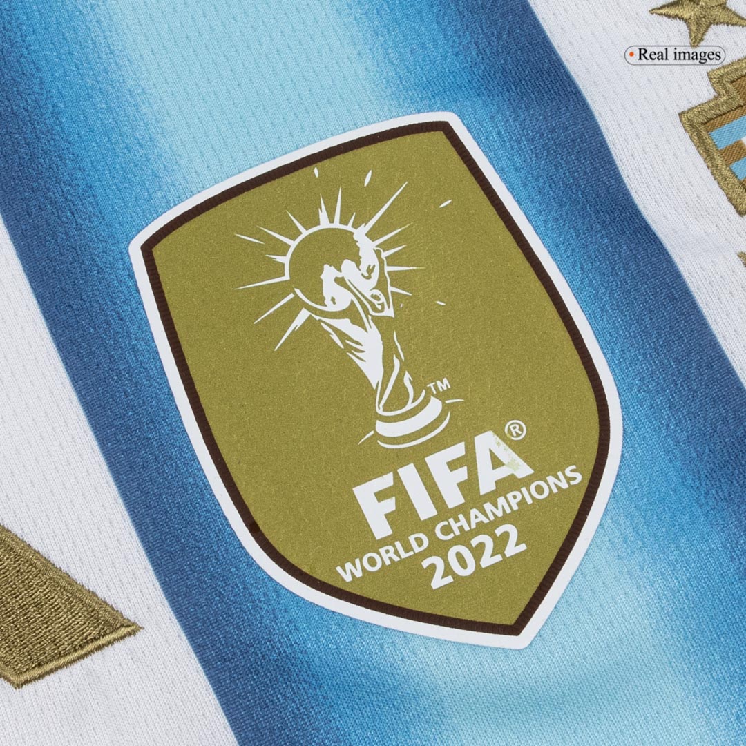 MESSI #10 Argentina Tröja 2026 Hemma Premium Blå & Vit