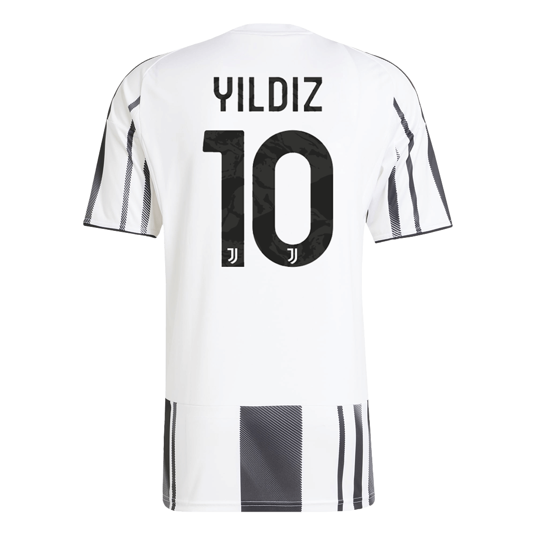 Juventus Tröja YILDIZ #10 2025/26 Hemma Svart & Vitt