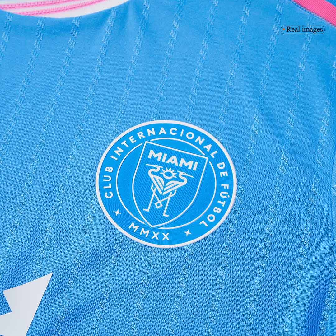 Inter Miami CF Tröja MESSI #10 2025 Tredje Blå
