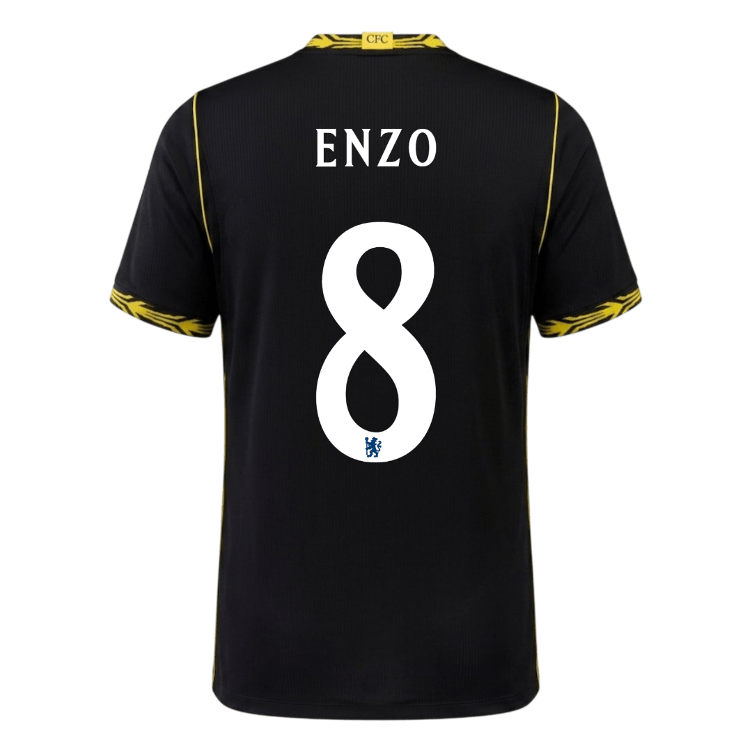 Chelsea Tröja ENZO #8 2026/27 Borta Svart