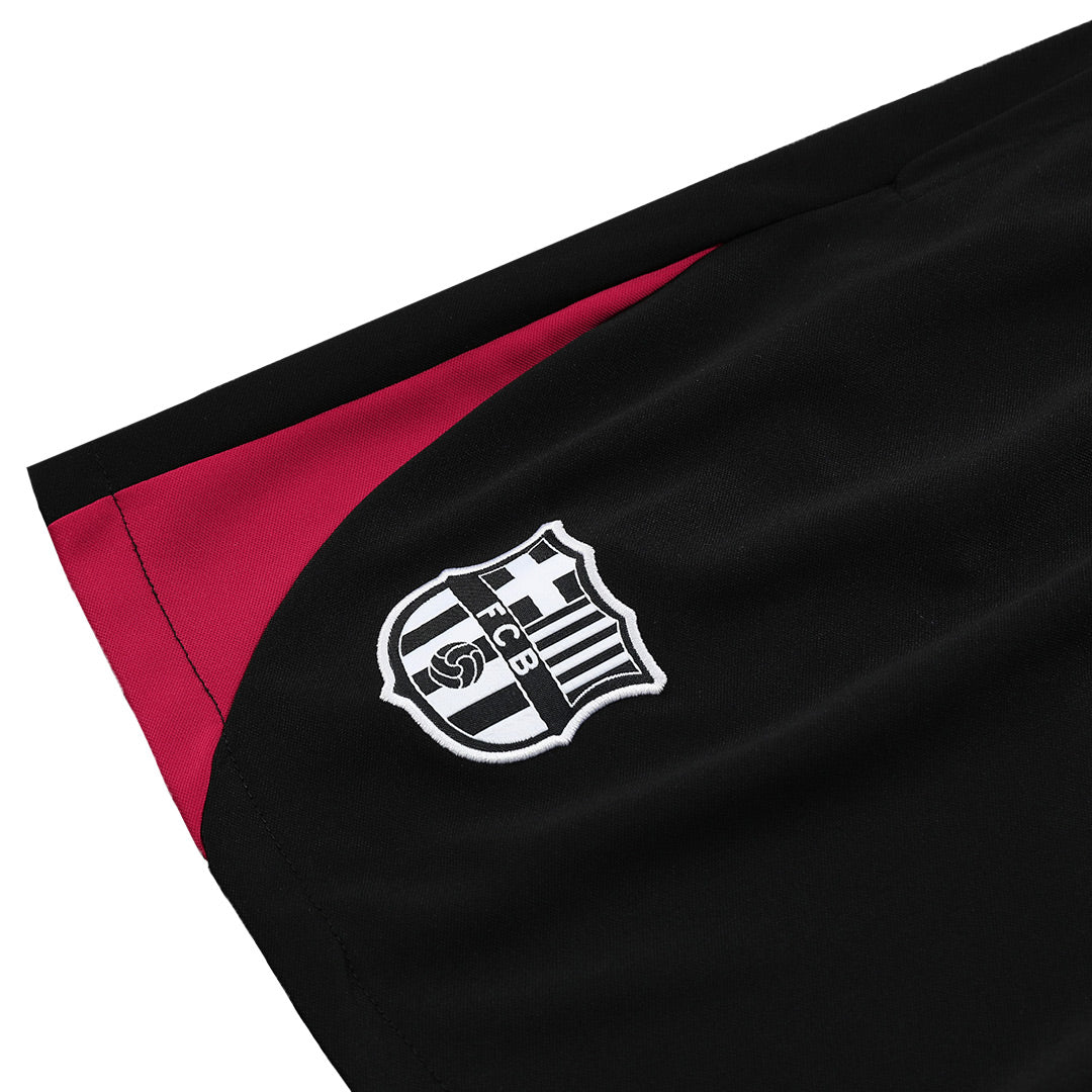 Barcelona Shorts 2024/25 Före match Svart-2