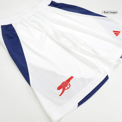 Arsenal Shorts 2024/25 Hemma Vit-3