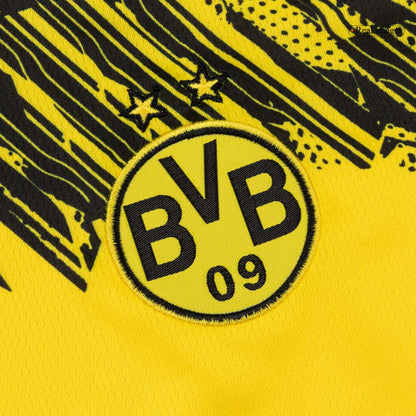 Borussia Dortmund Tröja 2025/26 Hemmaställ Gul Barn-12