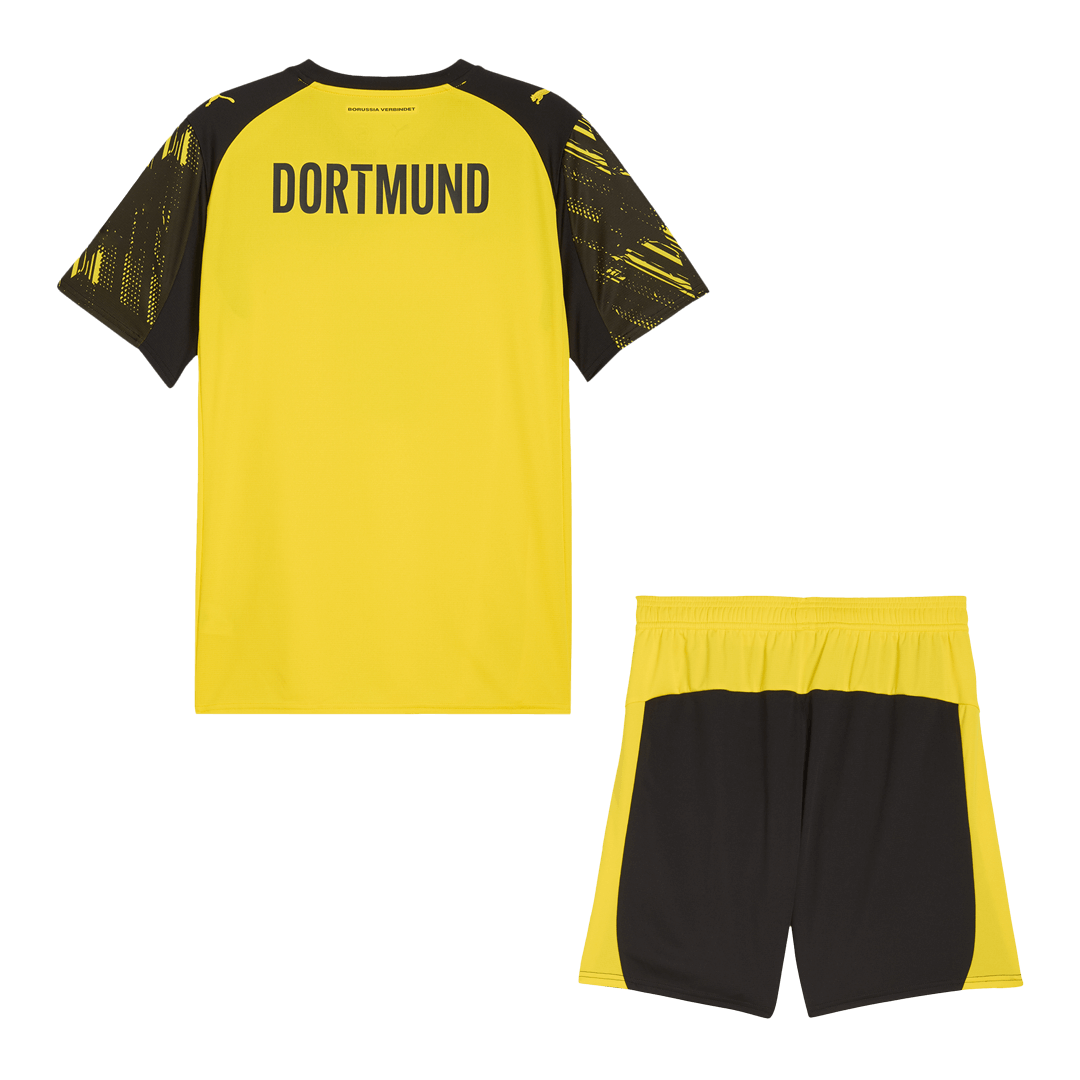 Borussia Dortmund Tröja Hemmaställ 2025/26 Gul-9