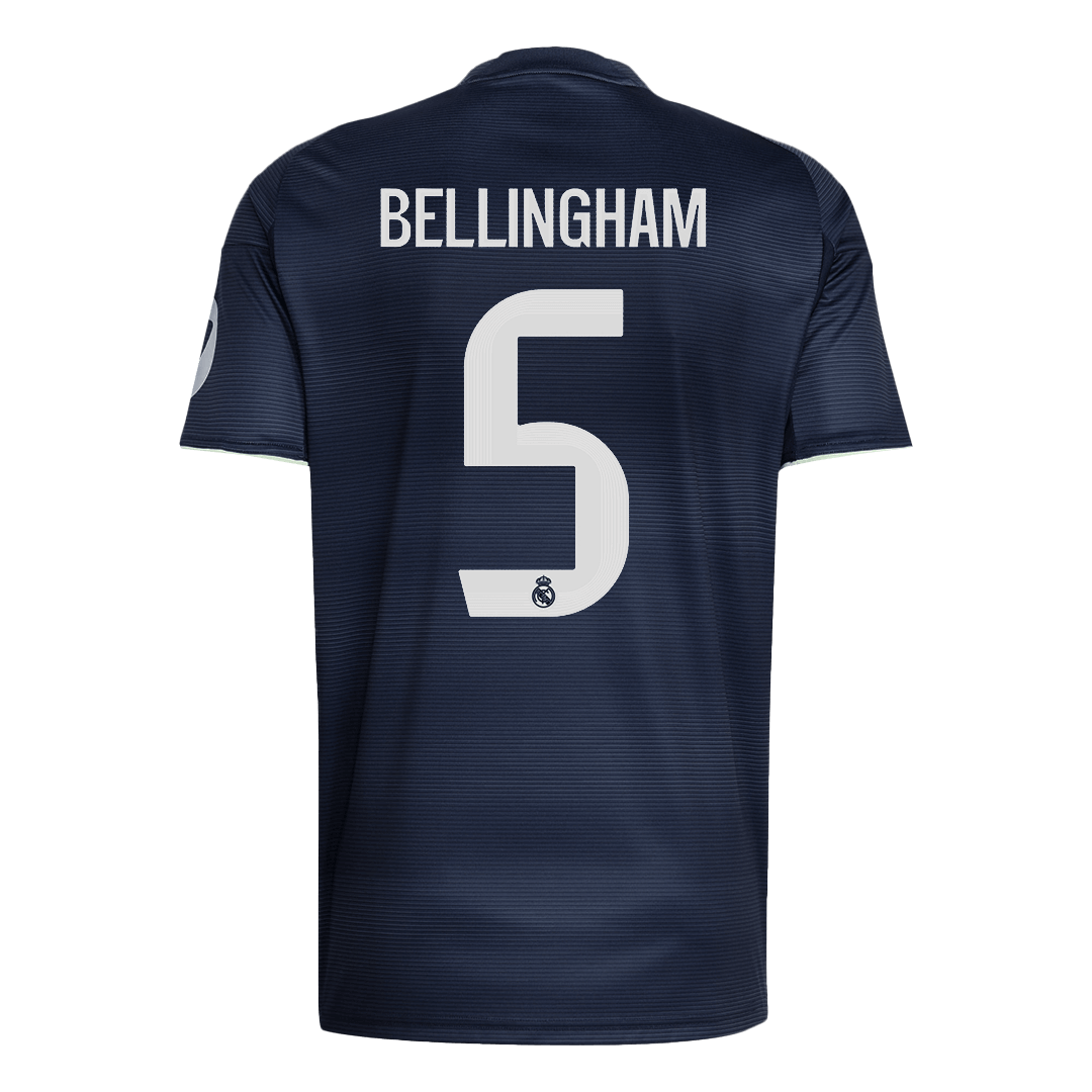 BELLINGHAM #5 Real Madrid Tröja 2025/26 Borta Premium Mörkblå