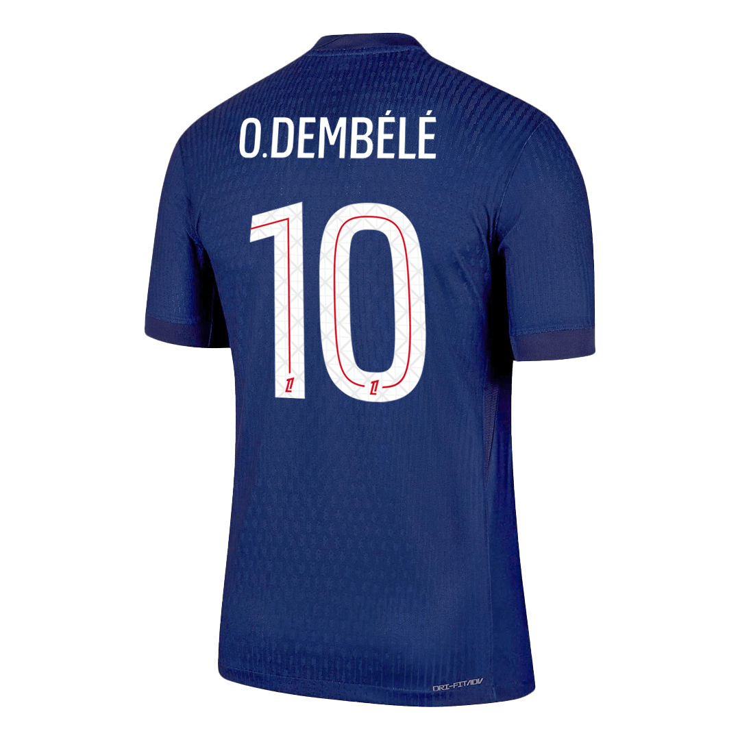 PSG Tröja O.DEMBÉLÉ #10 2025/26 Hemma Mörkblå