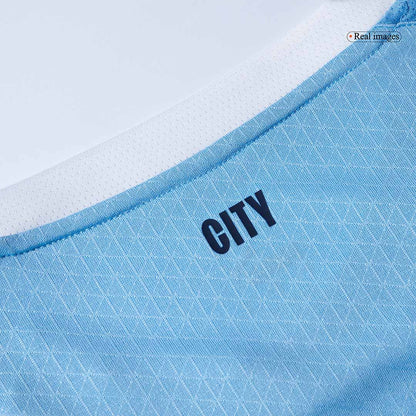 Manchester City Tröja 2025/26 Hemma Blå-2