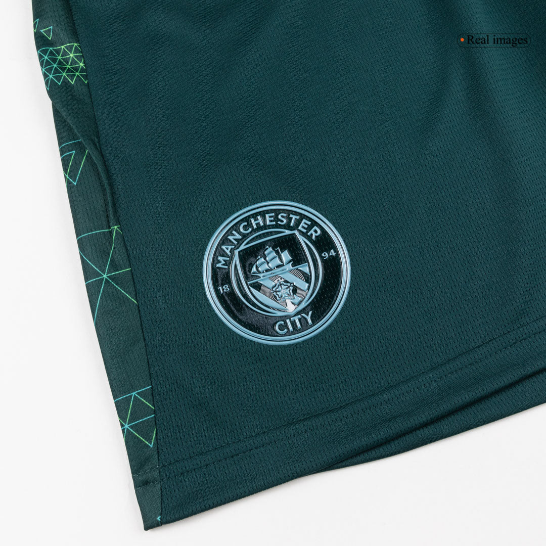 Manchester City Tröja Fourth Awayställ 2025/26 Grön