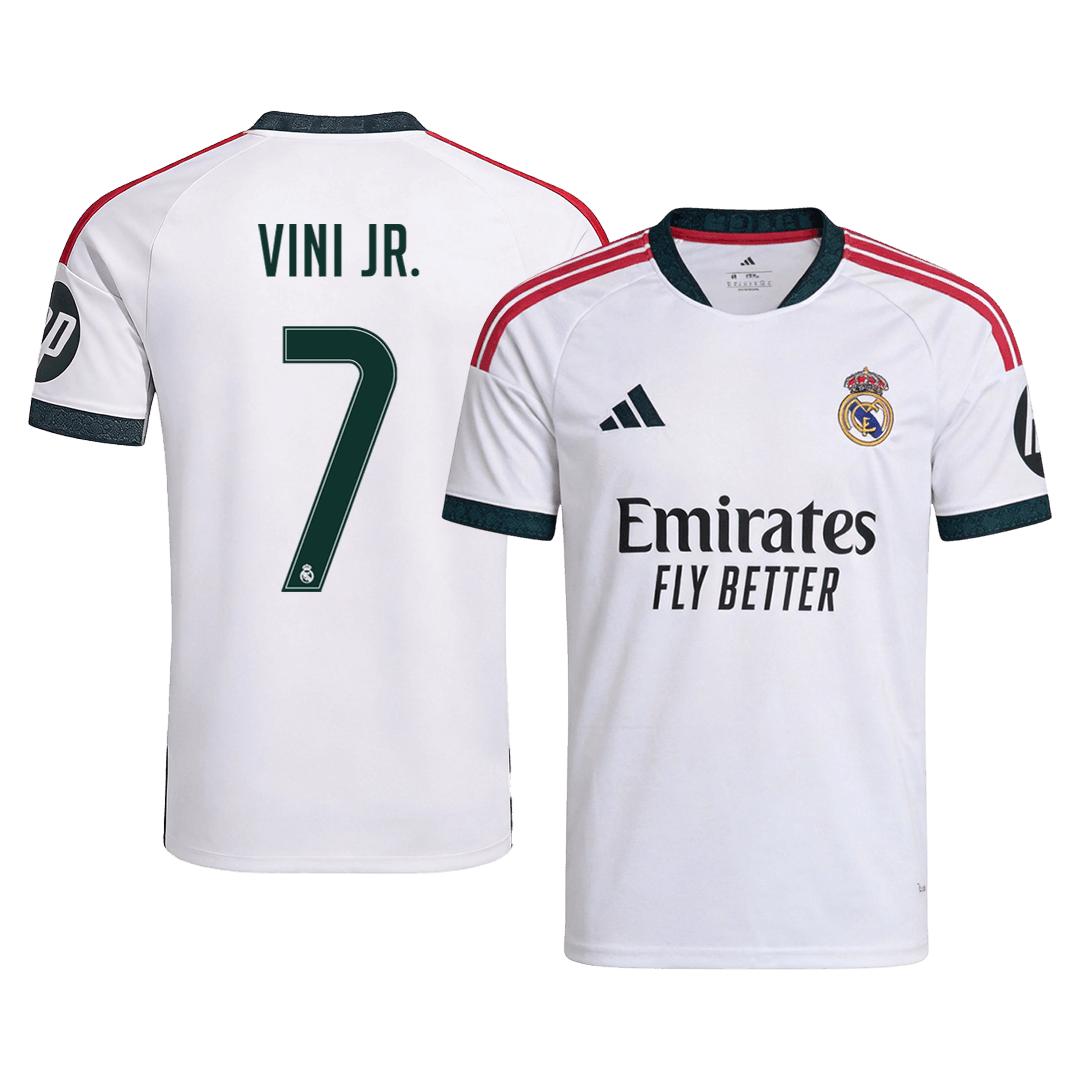 VINI JR. #7 Real Madrid Tröja 2026/27 Hemma Premium Vit
