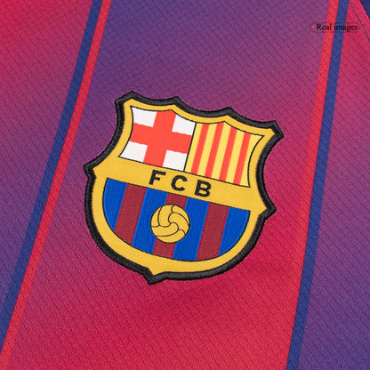 LEWANDOWSKI #9 Barcelona Tröja 2025/26 Hemma Premium Röd & Blå-7