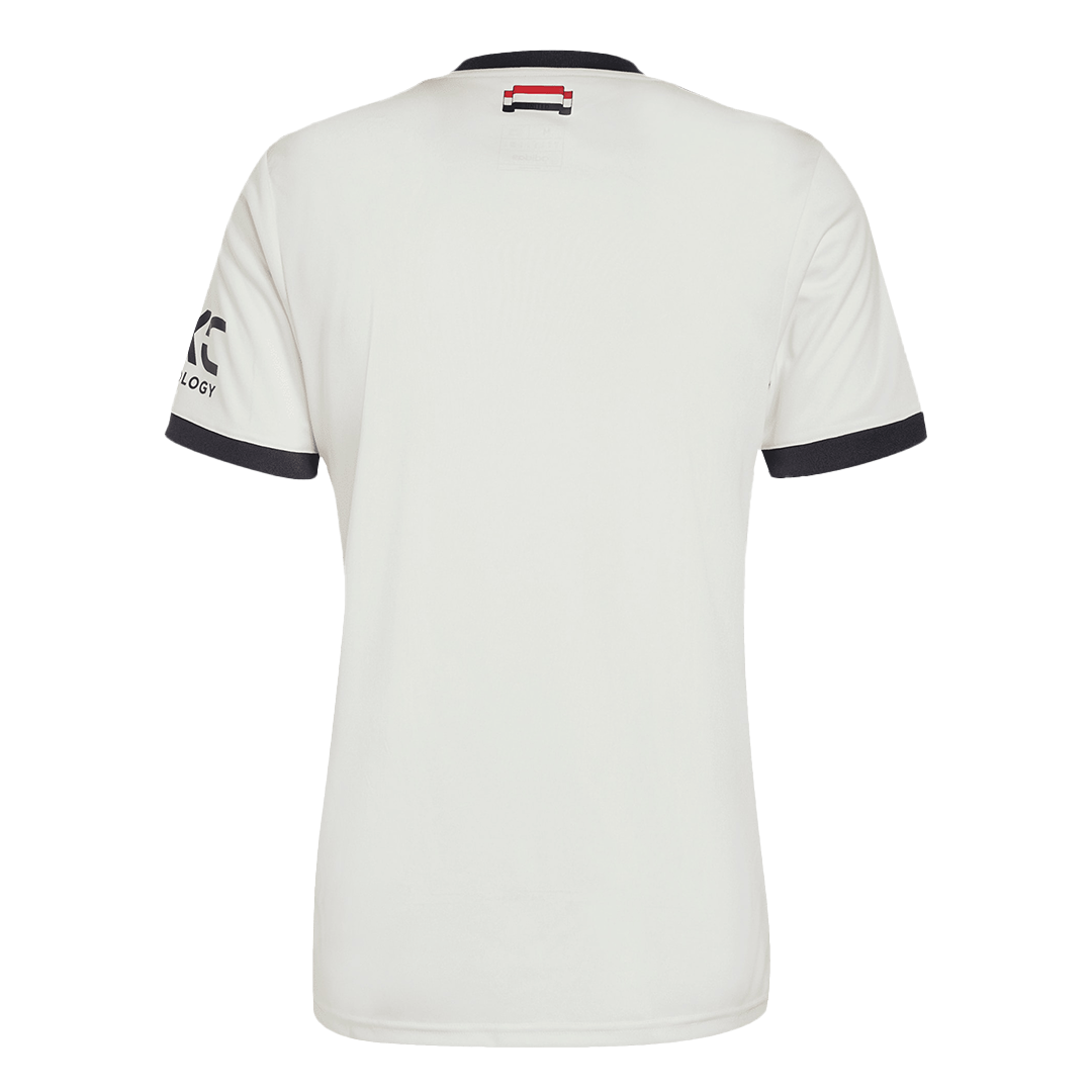 Manchester United Tröja 2024/25 Tredje Vit-13