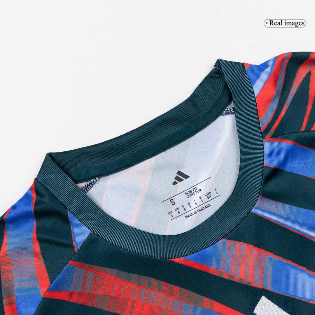 Arsenal Tröja 2025/26 Före match Blue&Red-7