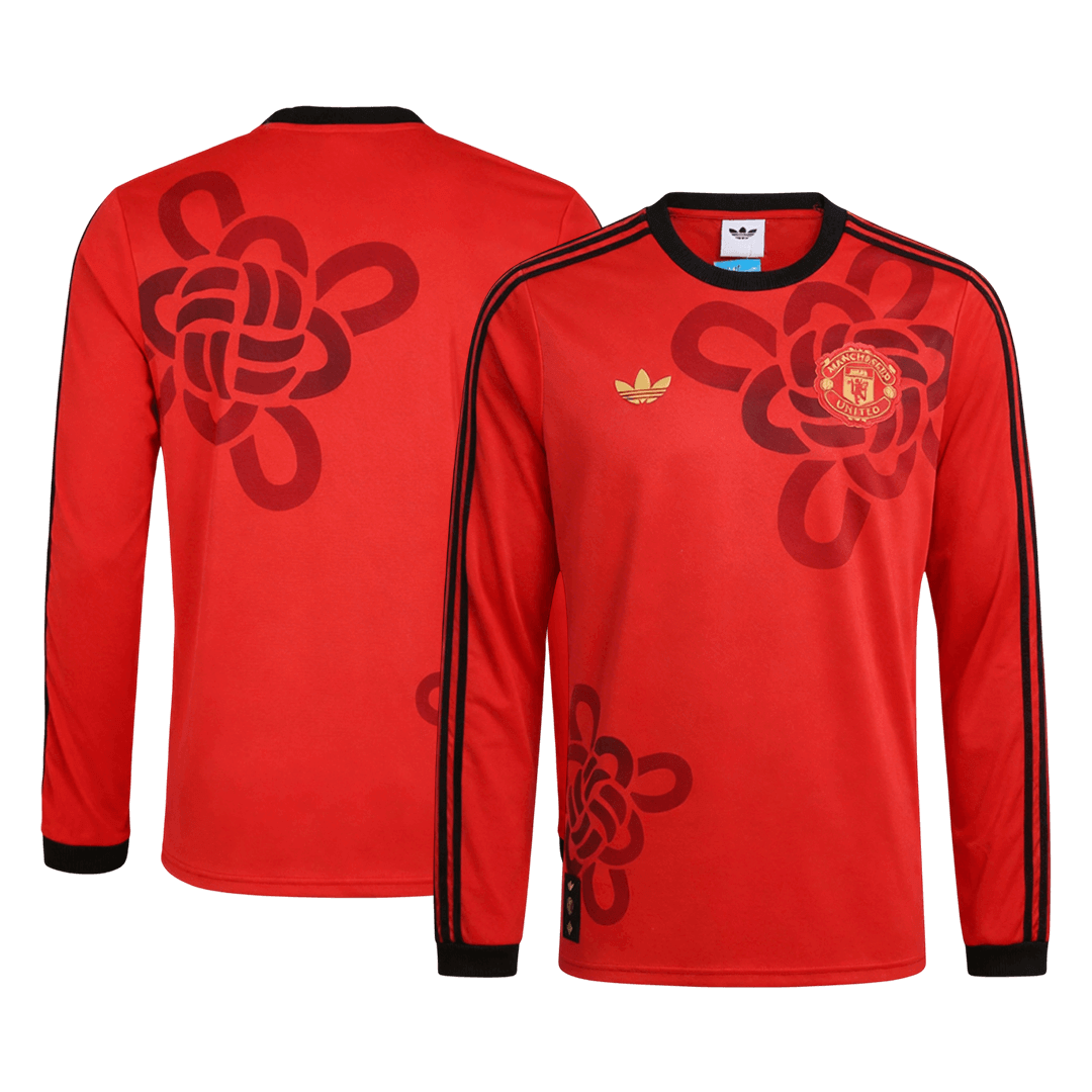 Manchester United Tröja 2025/26 Långärmad Röd-9