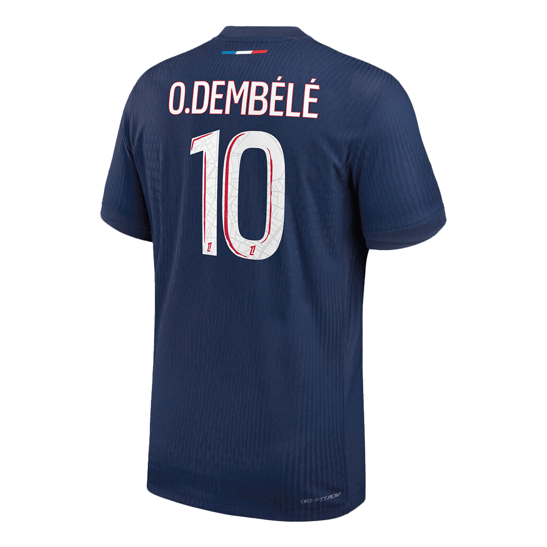 PSG Tröja O.DEMBÉLÉ #10 2024/25 Hemma Mörkblå