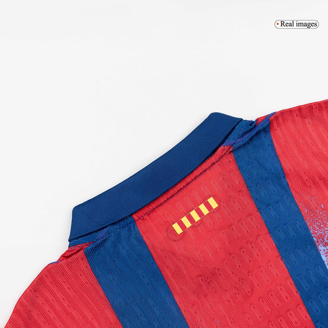 Barcelona Tröja 2025/26 Fourth Away Autentisk Röd & Blå
