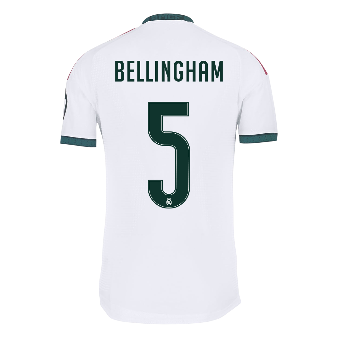 Real Madrid Tröja BELLINGHAM #5 2026/27 Hemma Autentisk Vit