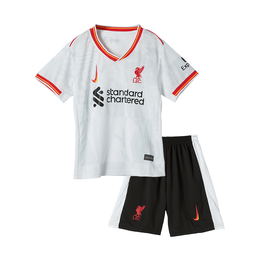 Liverpool Tröja 2024/25 Tredje Vit Barn