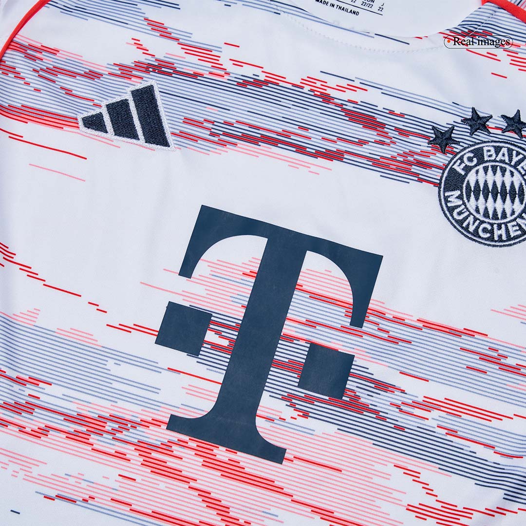 Bayern Munich Tröja 2025/26 Bortaställ Vit Barn-8