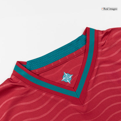 BERNARDO #10 Portugal Tröja 2026 Hemma Premium Röd-7