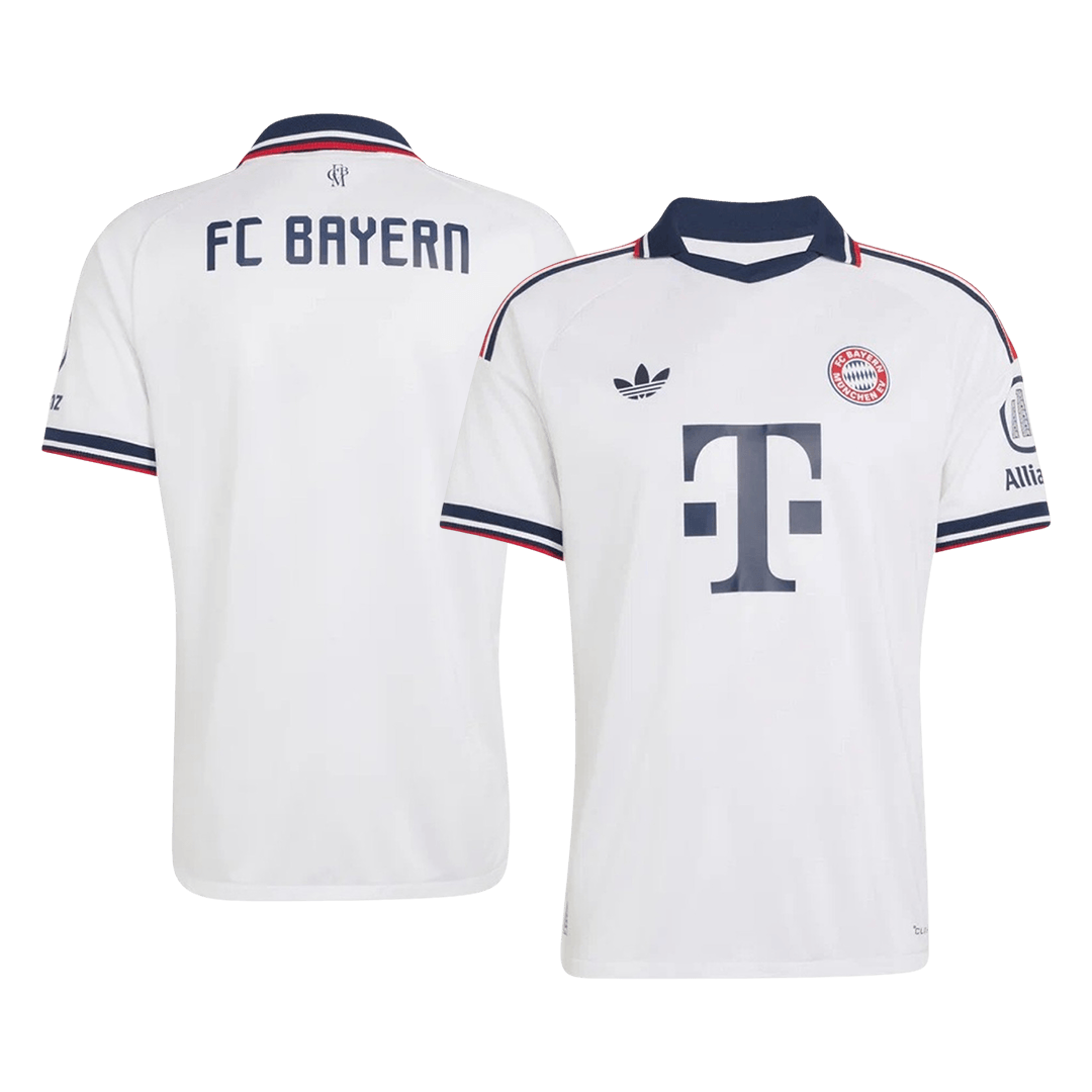 Bayern Munich Tröja 2026/27 Borta Autentisk Vit