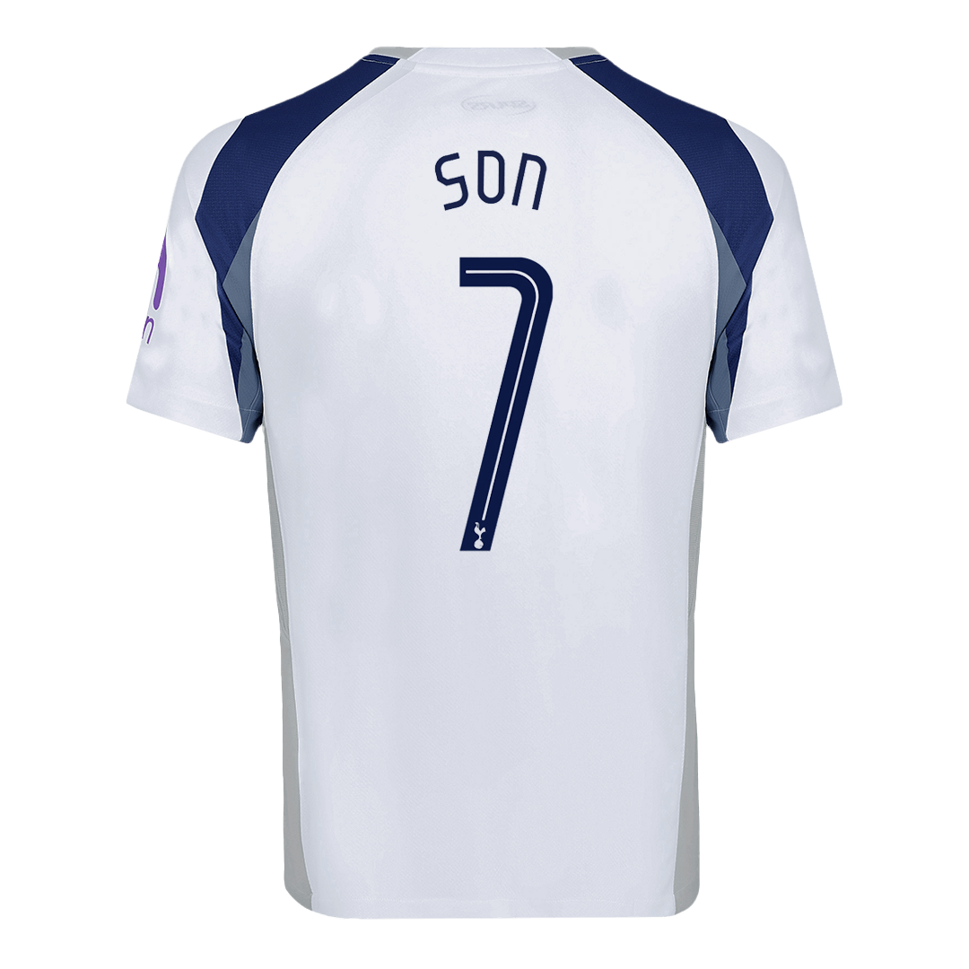 Tottenham Hotspur Tröja SON #7 2025/26 Hemma Vit - UCL-9