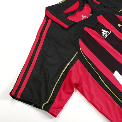RONALDO #99 AC Milan Hemmatröja 2006/07 Retro Tröja
 Röd & Svart-5