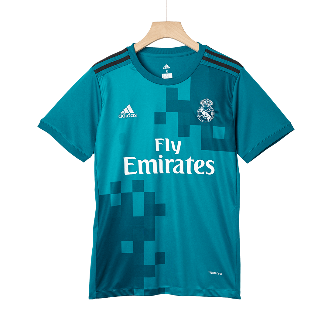 Real Madrid Tredjetröja 2017/18 Retro Tröja
 Blå-9