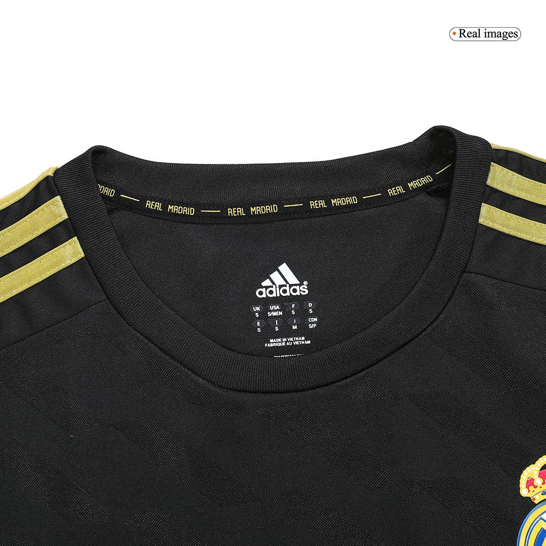 Real Madrid Bortatröja 2011/12 Retro Tröja
 Svart