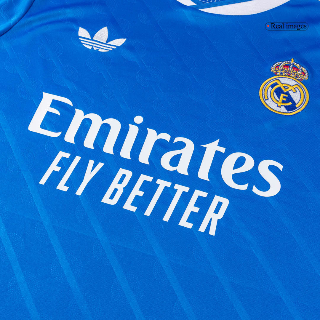 Real Madrid Tröja BELLINGHAM #5 2025/26 Tredje Blå