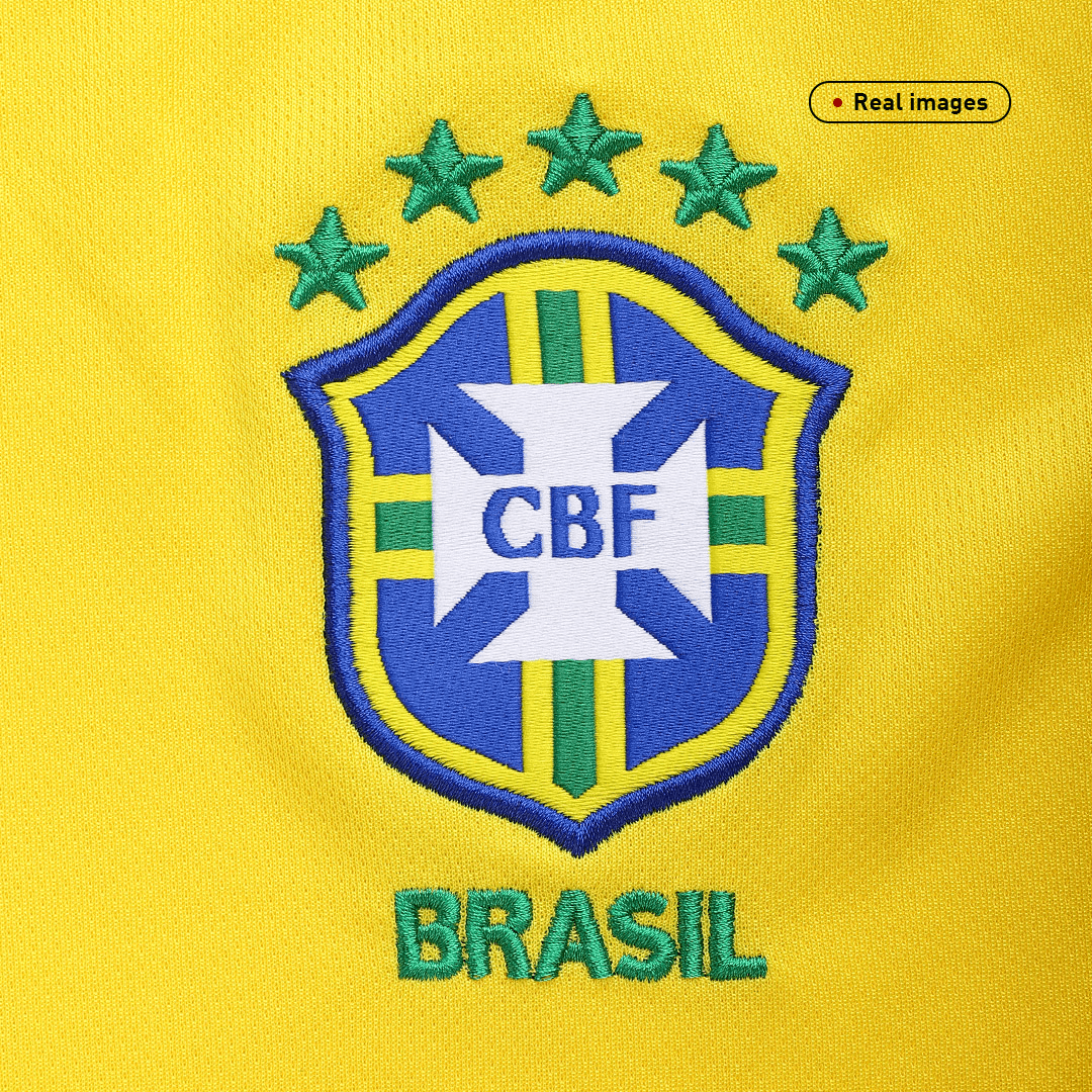 Brasilien Hemmatröja 2004 Retro Tröja
 Gul